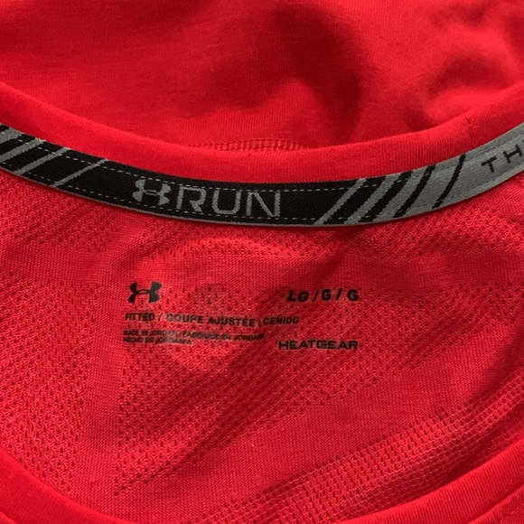 Under Armour Threadborne Run Muscle Top Sz Lg - Picture 7 of 7